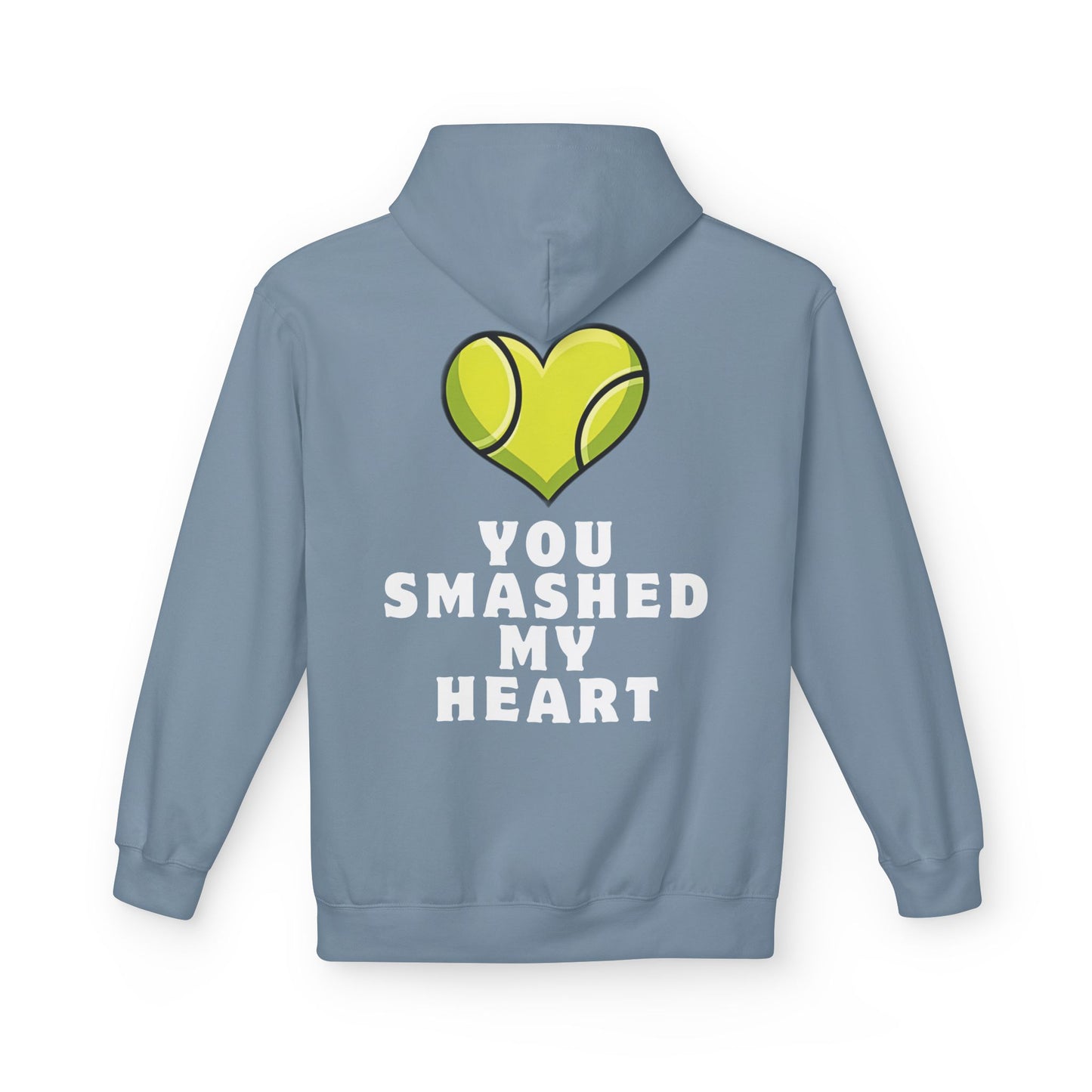 You Smashed My Heart - Premium Fleece Hoodie - Topspin Squad