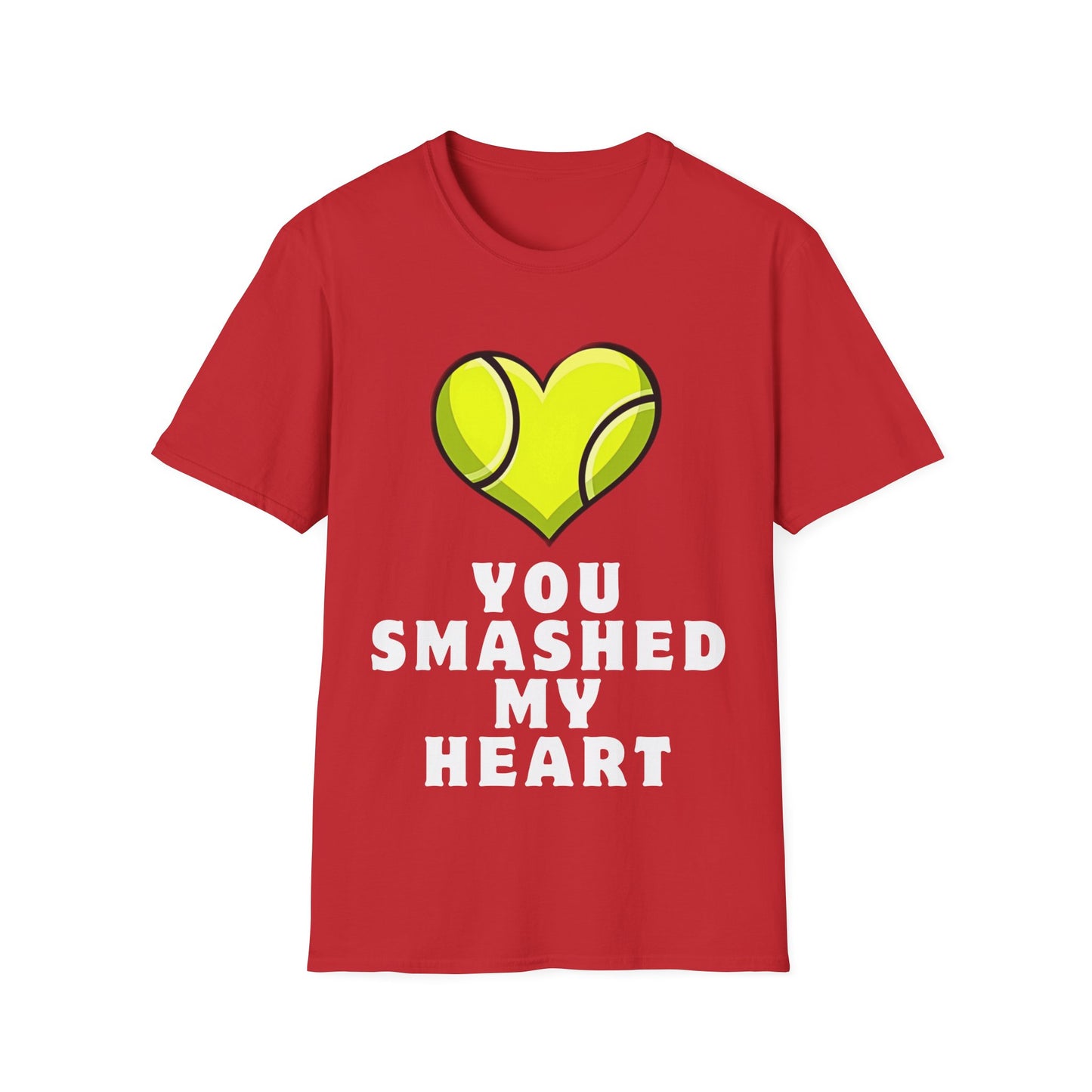 You Smashed My Heart - Premium Softstyle T-Shirt - Topspin Squad