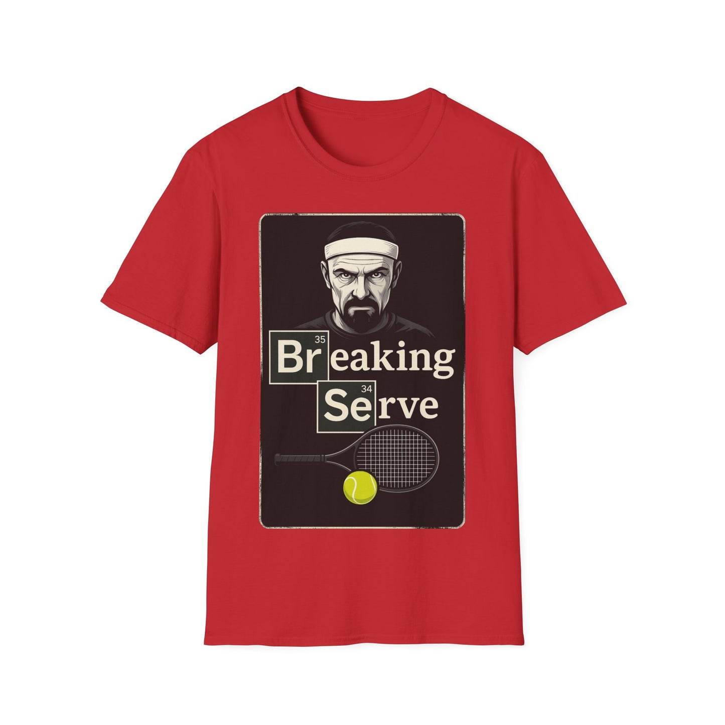 Breaking Serve - Premium Unisex Softstyle T-Shirt