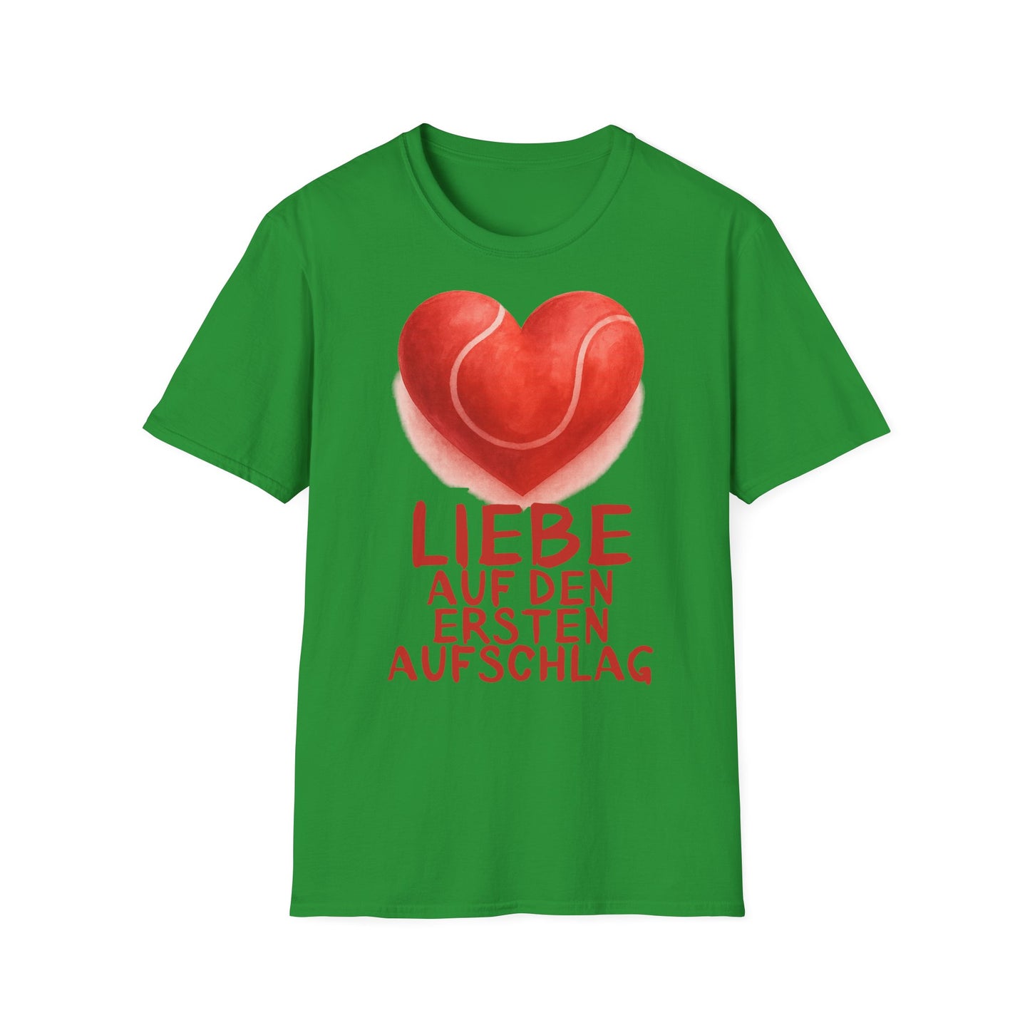 Liebe Auf Den Ersten Aufschlag - Unisex Softstyle T-Shirt