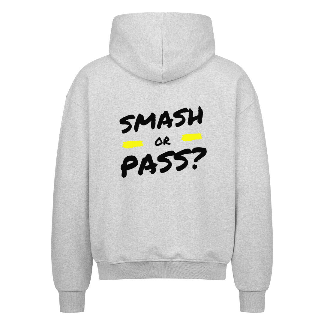 Smash or Pass - Oversized Zipper Hoodie - Topspin Squad