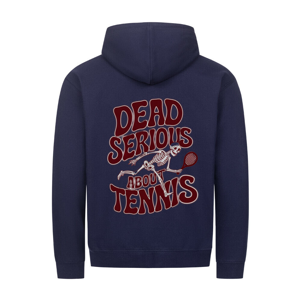 Dead Serious - Classic Zipper Hoodie Unisex - Topspin Squad