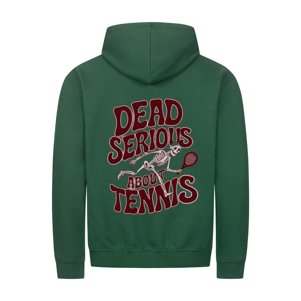 Dead Serious - Classic Zipper Hoodie Unisex - Topspin Squad