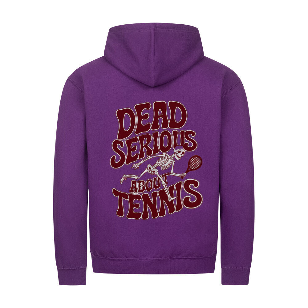 Dead Serious - Classic Zipper Hoodie Unisex - Topspin Squad