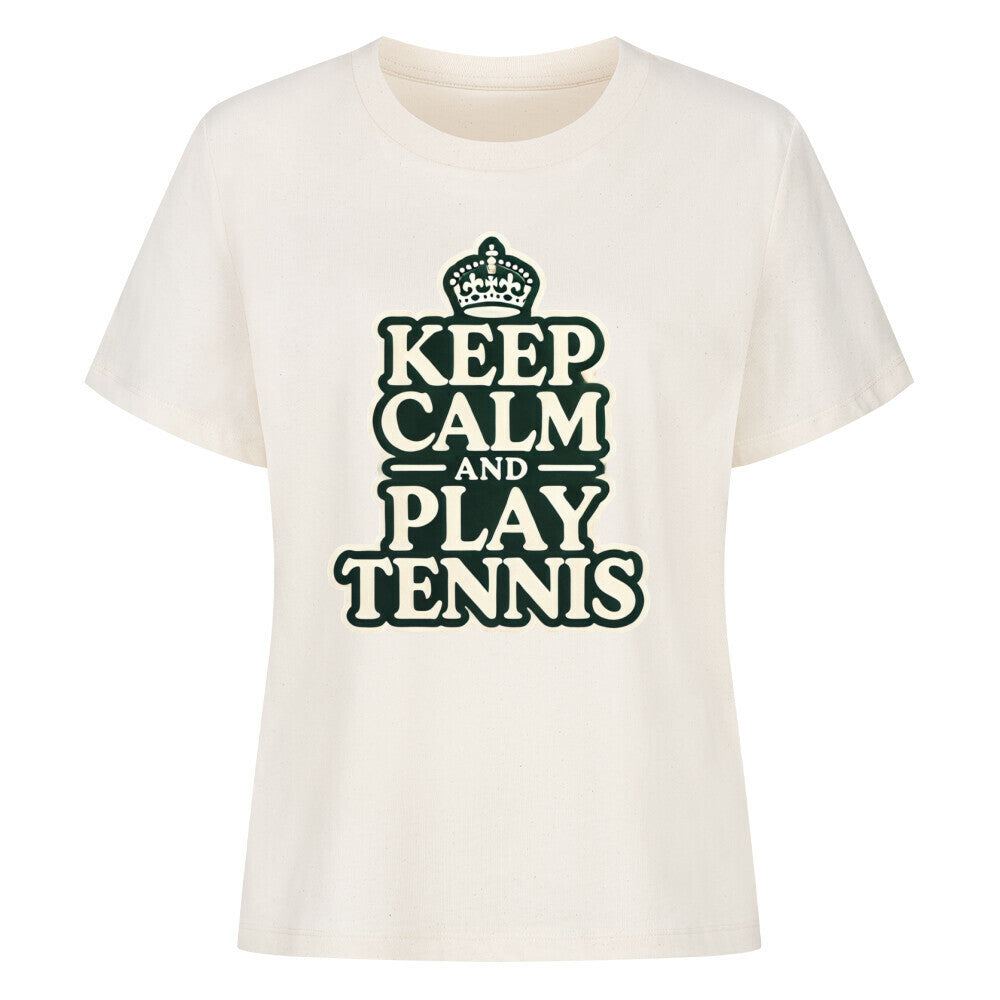 Keep Calm - Premium T-Shirt Women - Topspin Squad