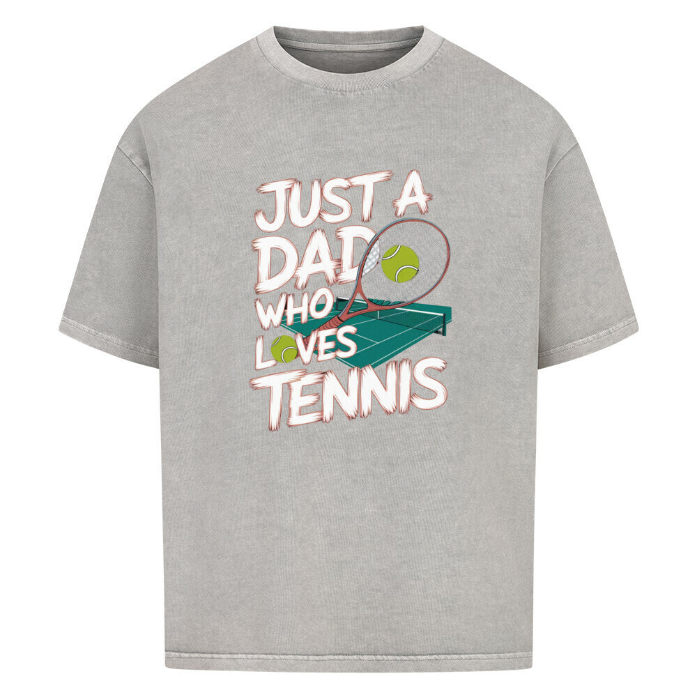 Just A Dad - Premium Oversized T-Shirt - Topspin Squad