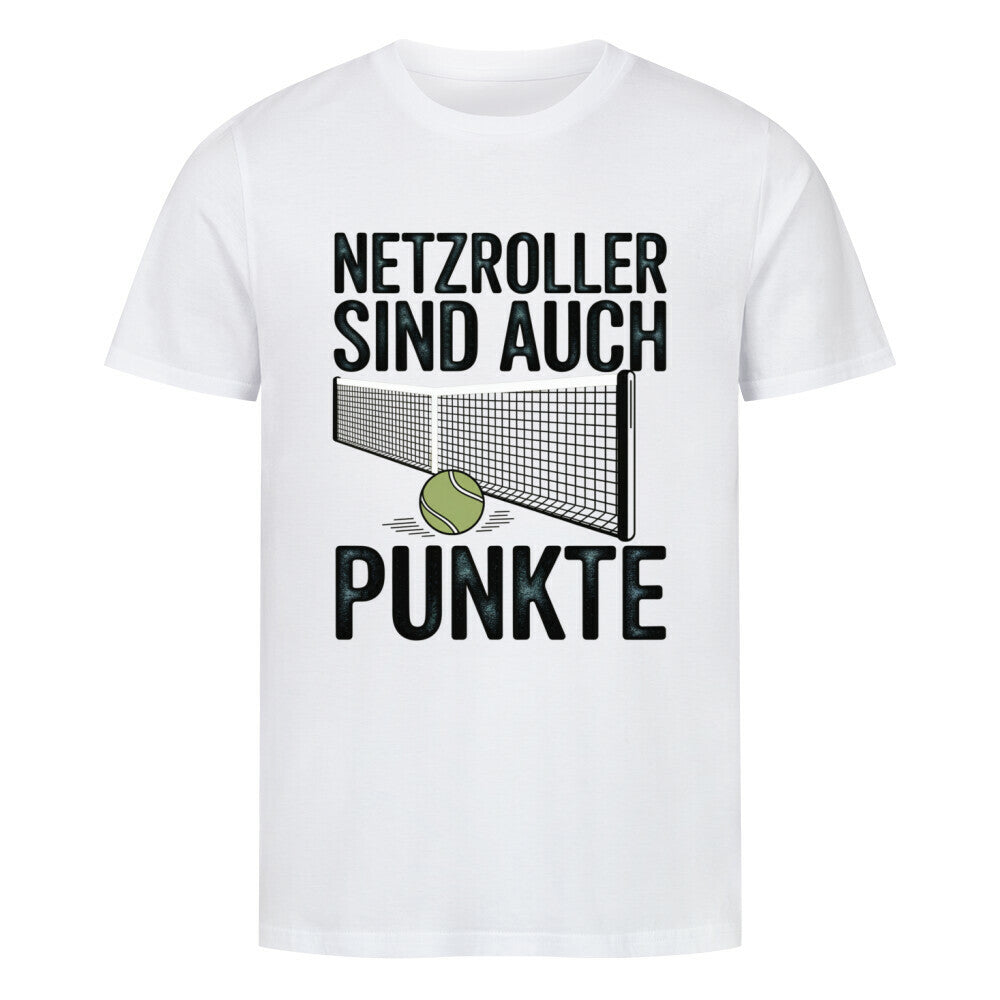 Netzroller Sind Auch Punkte - Premium T-Shirt - Topspin Squad