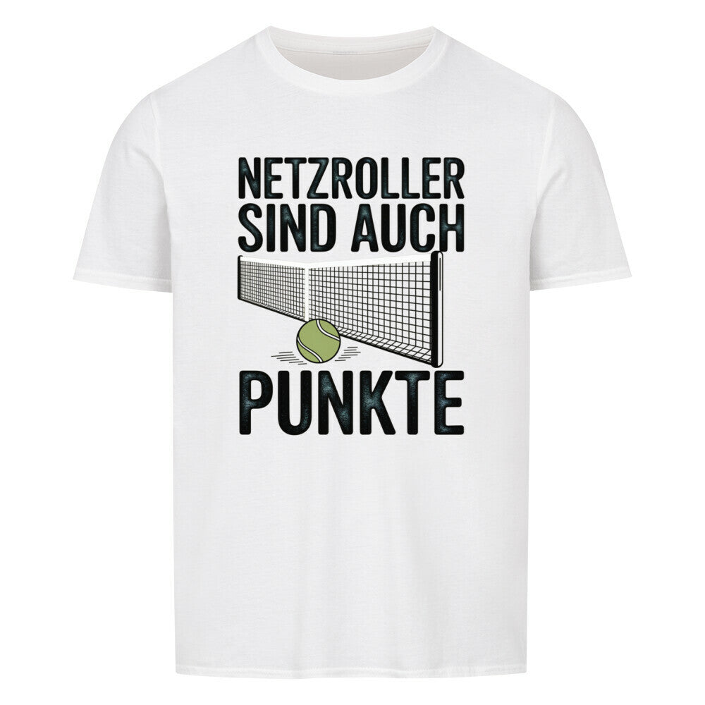 Netzroller Sind Auch Punkte - Premium T-Shirt Unisex - Topspin Squad