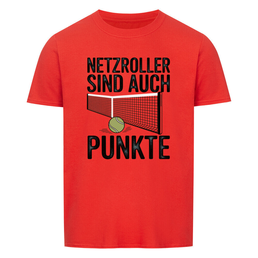 Netzroller Sind Auch Punkte - Premium T-Shirt Unisex - Topspin Squad