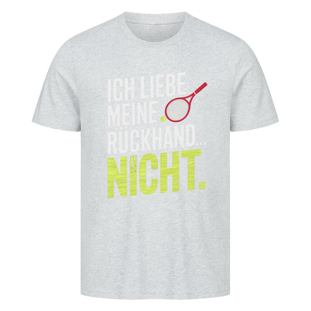 Ich Liebe Meine Rückhand - Premium T-Shirt - Topspin Squad