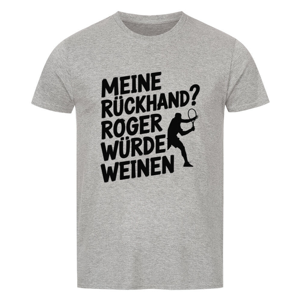 Roger Würde Weinen - Premium T-Shirt - Topspin Squad