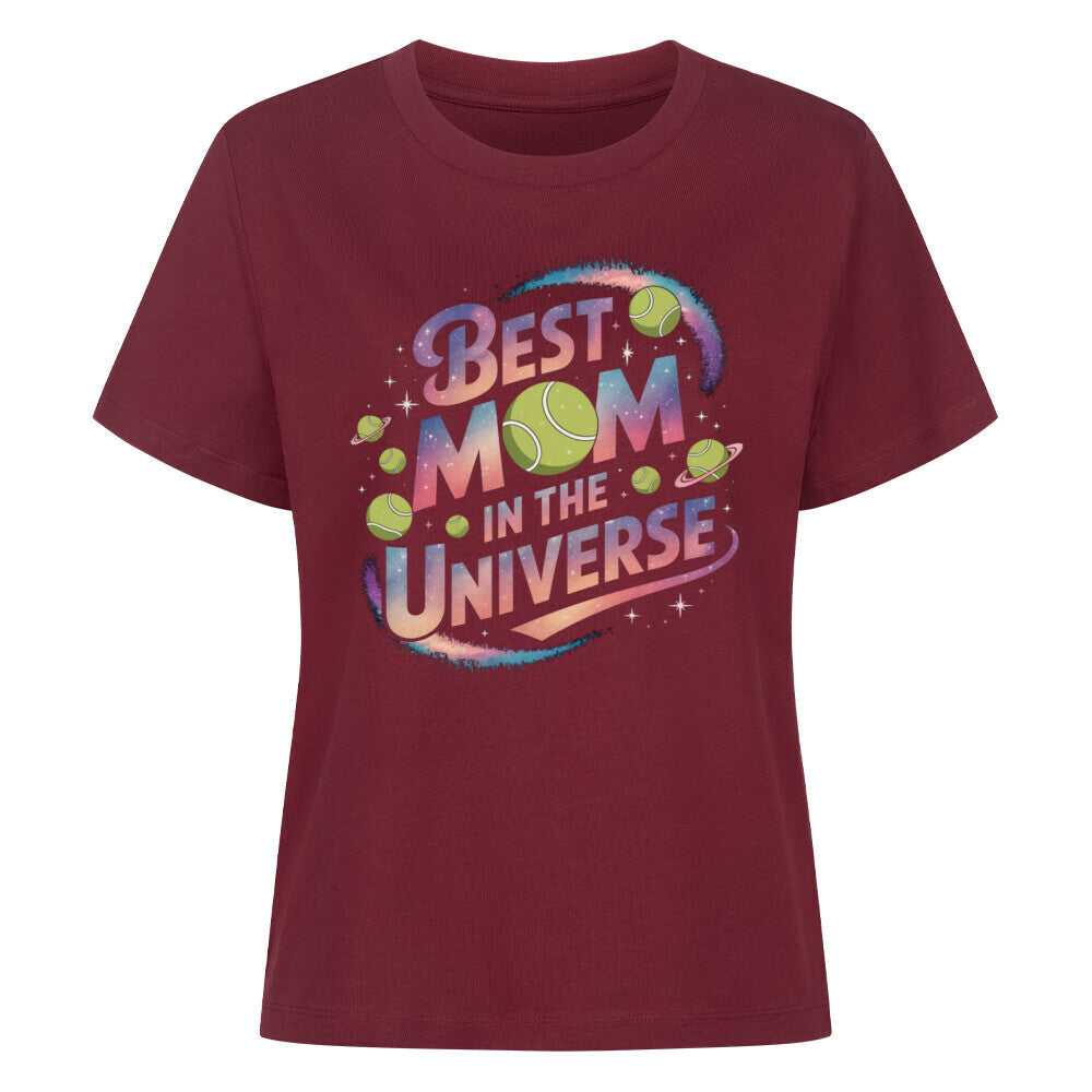 Best Mom Universe - Premium T-Shirt Women - Topspin Squad
