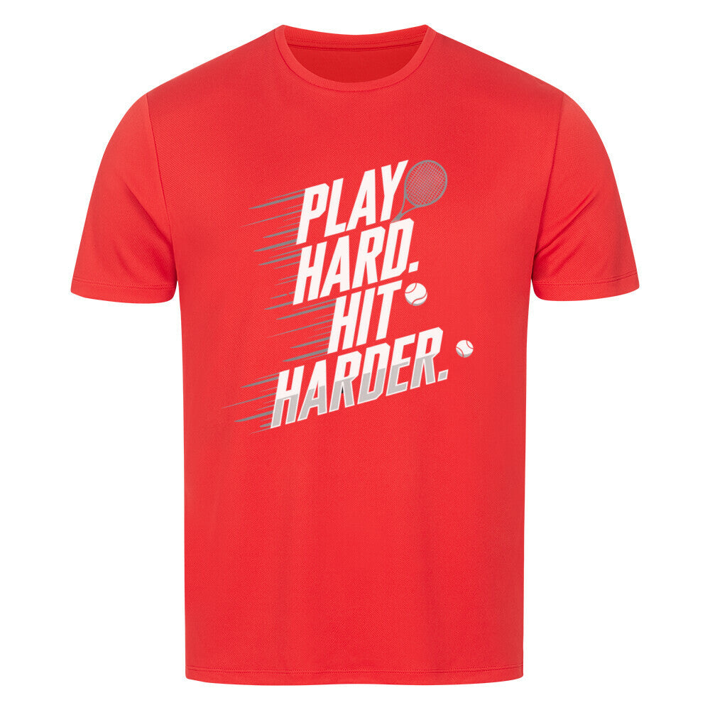 Play Hard Hit Harder - Sport T-Shirt - Topspin Squad