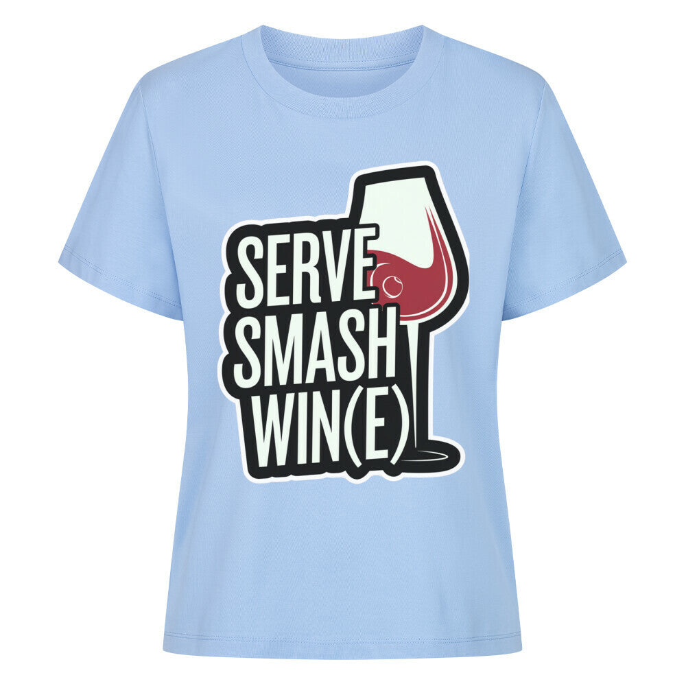 Serve Smash Win(e) - Premium TShirt Women - Topspin Squad