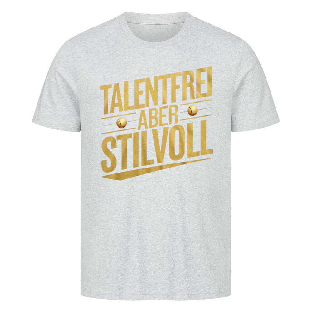 Talentfrei Aber Stilvoll - Premium T-Shirt - Topspin Squad