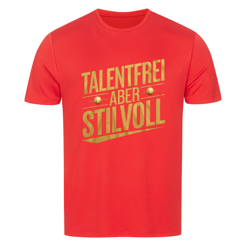 Talentfrei Aber Stillvoll - Sport T-Shirt - Topspin Squad