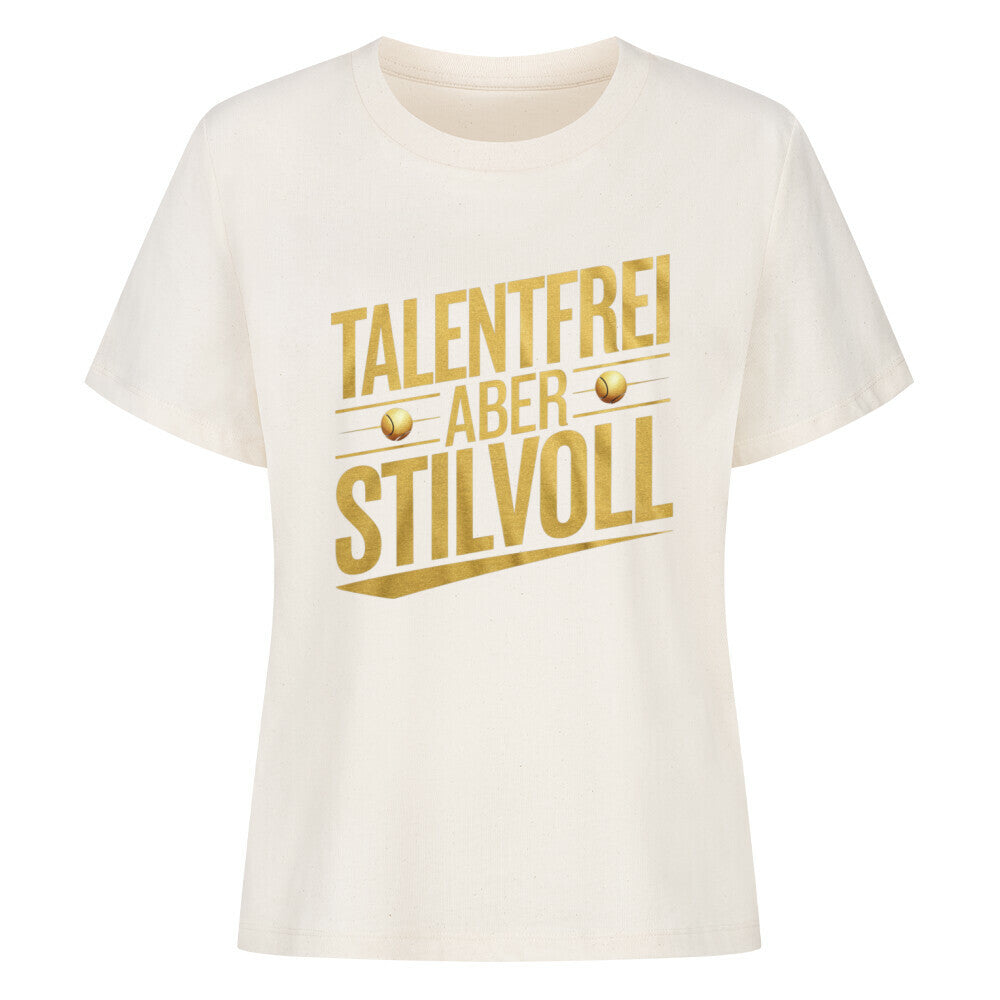 Talentfrei Aber Stilvoll - Premium T-Shirt Women - Topspin Squad