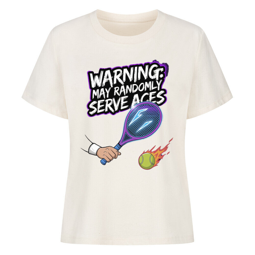 May Serve Aces - Premium T-Shirt Women - Topspin Squad