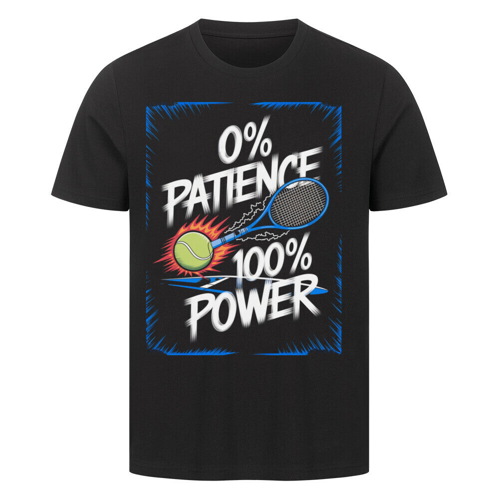 0% Patience - Premium T-Shirt - Topspin Squad