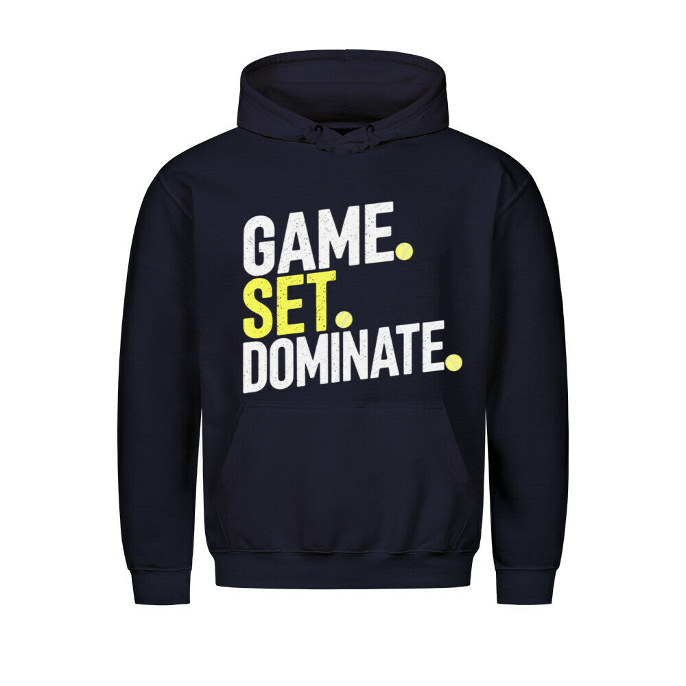 Game Set Dominate - Premium Hoodie - Topspin Squad