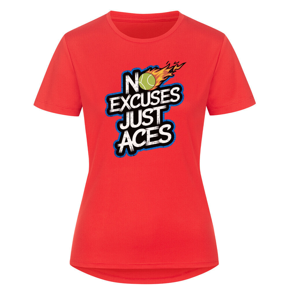 No Excuses - Sport T-Shirt Women - Topspin Squad