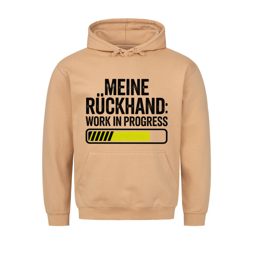 Work In Progress - Premium Hoodie - Topspin Squad