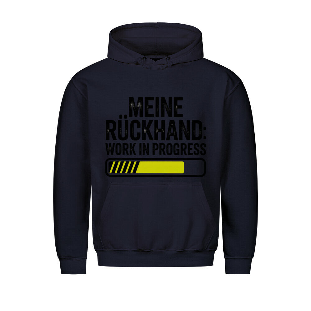 Work In Progress - Premium Hoodie - Topspin Squad