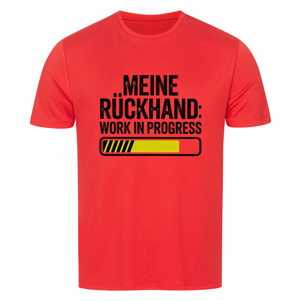 Work In Progress - Sport T-Shirt - Topspin Squad