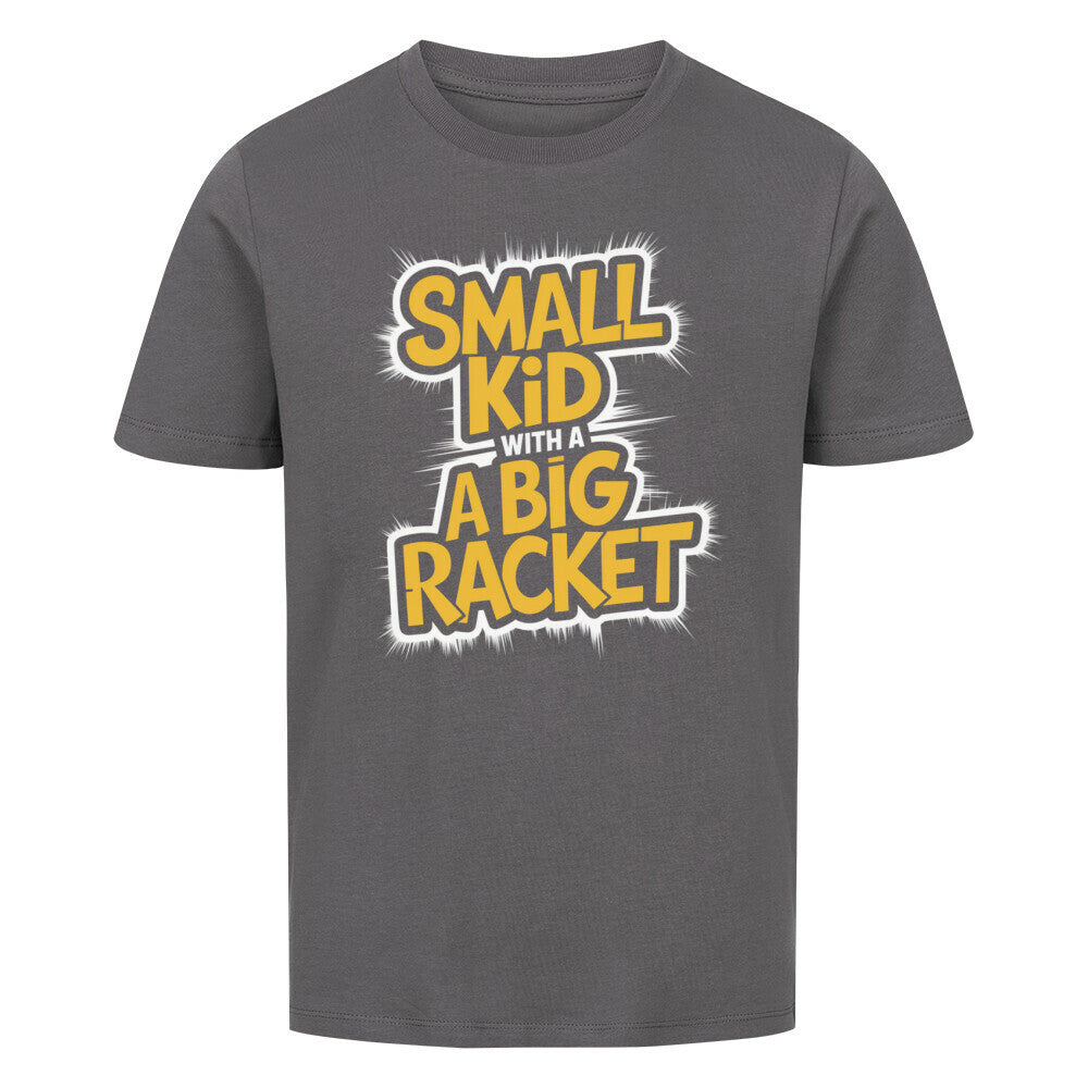 Small Kid Big Racket - Premium T-Shirt Kids - Topspin Squad