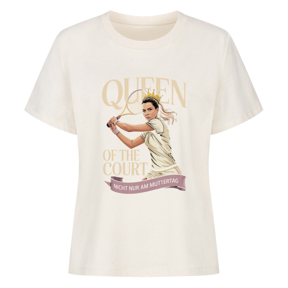 Queen Of The Court - Premium T-Shirt Women - Topspin Squad