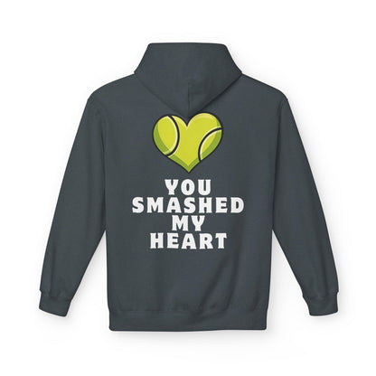 You Smashed My Heart - Premium Fleece Hoodie - Topspin Squad