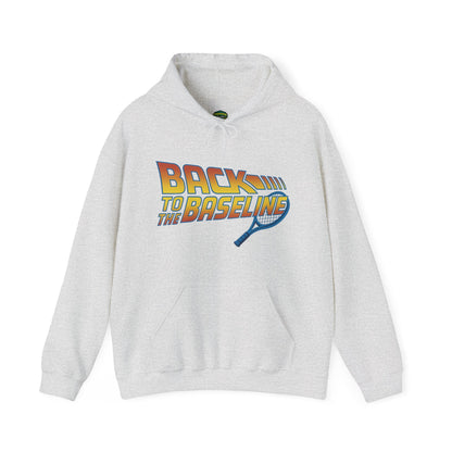 Retro Tennis Hooded Sweatshirt - Back to the Baseline
