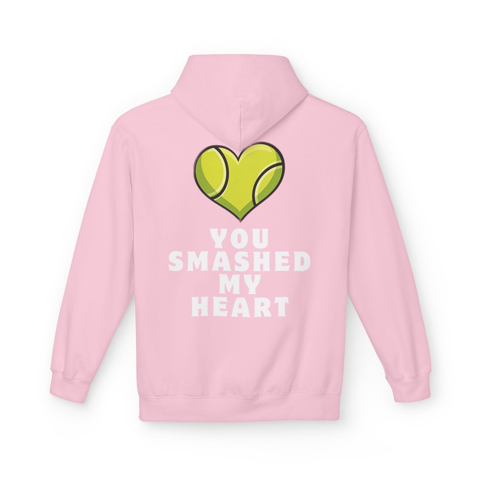 You Smashed My Heart - Premium Fleece Hoodie - Topspin Squad