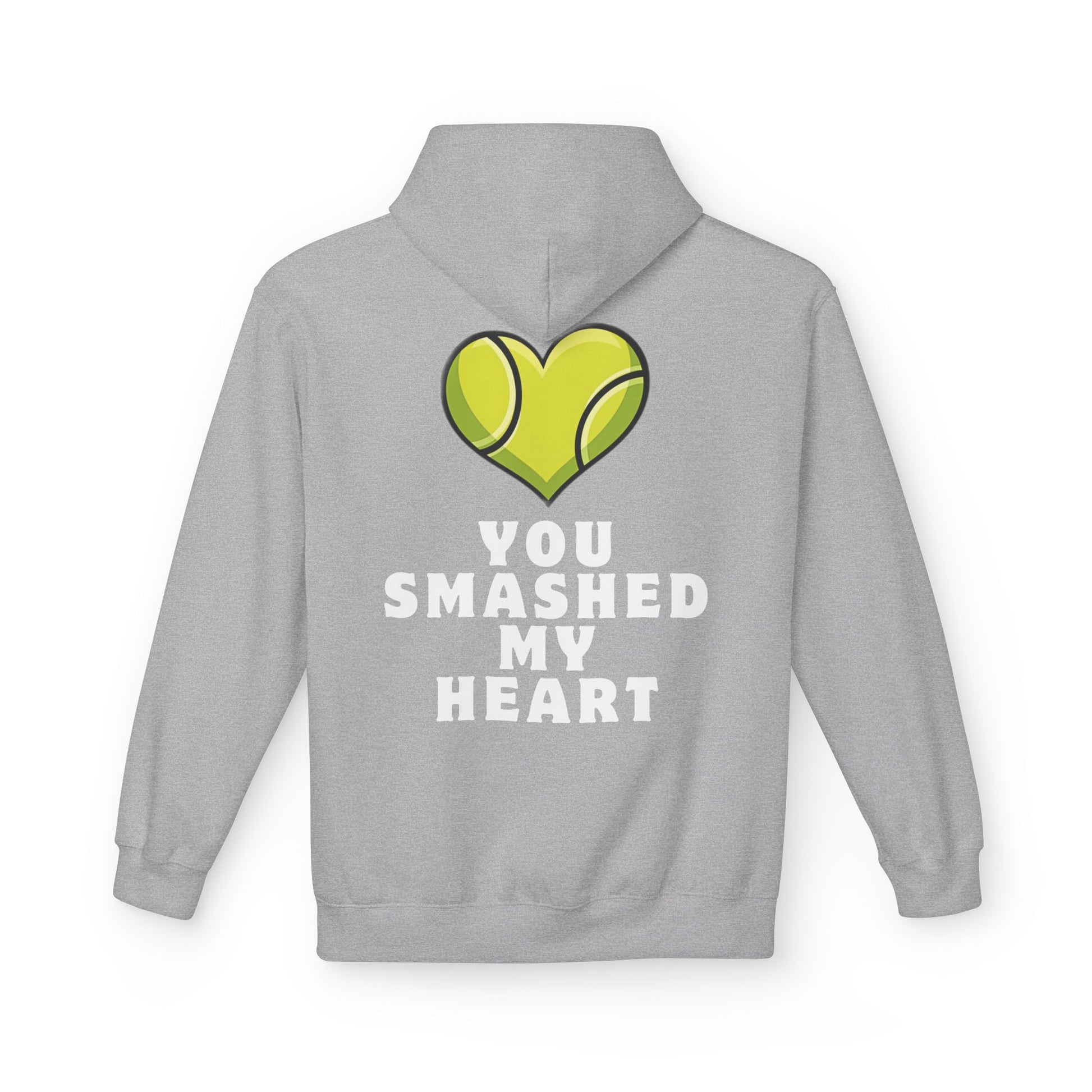 You Smashed My Heart - Premium Fleece Hoodie - Topspin Squad