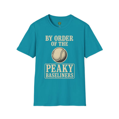 Peaky Baseliners Unisex Softstyle T-Shirt - Sports Comedy Tee