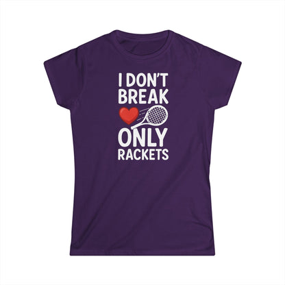 I Don't Break Hearts - Softstyle T-Shirt Womans