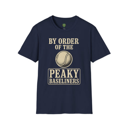 Peaky Baseliners Unisex Softstyle T-Shirt - Sports Comedy Tee