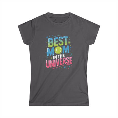 Best Mom in the Universe - Women's Softstyle T-Shirt - Topspin Squad