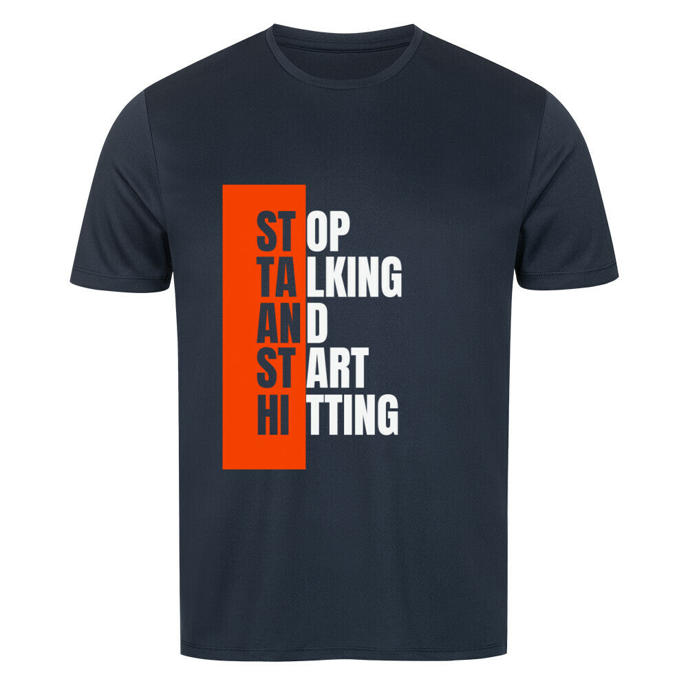 Stop Talking - Sport T-Shirt - Topspin Squad