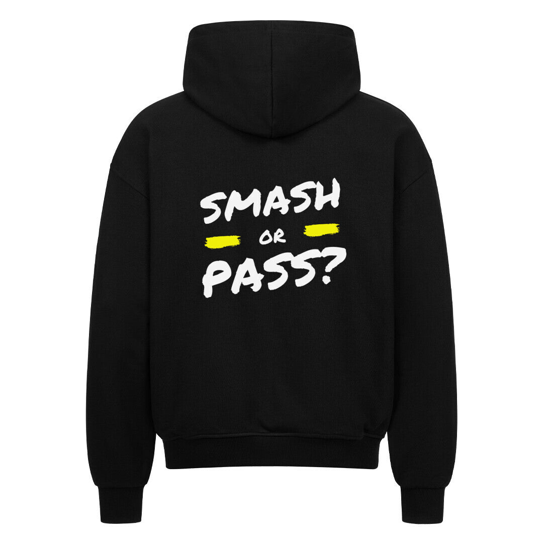 Smash or Pass - Oversized Zipper Hoodie - Topspin Squad