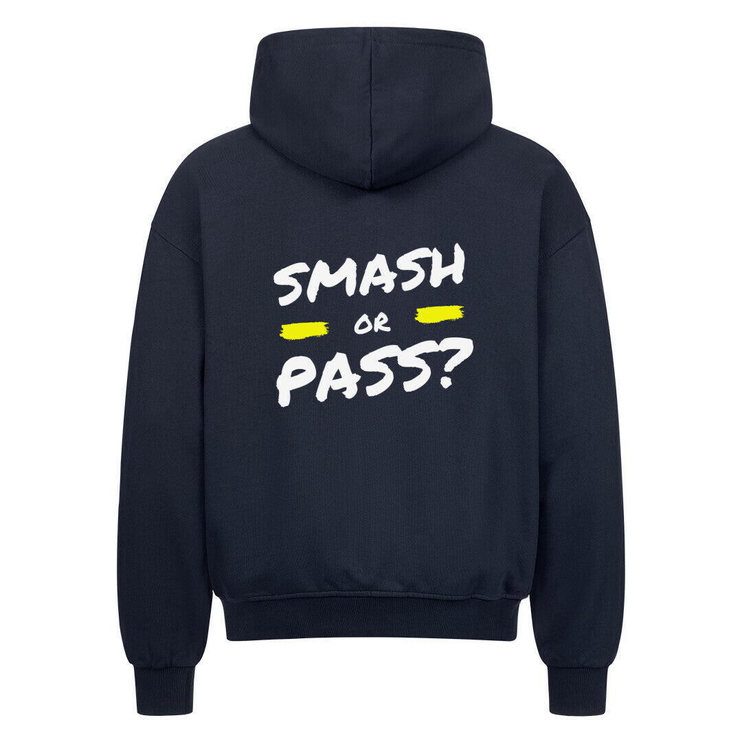 Smash or Pass - Oversized Zipper Hoodie - Topspin Squad