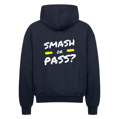 Smash or Pass - Oversized Zipper Hoodie - Topspin Squad