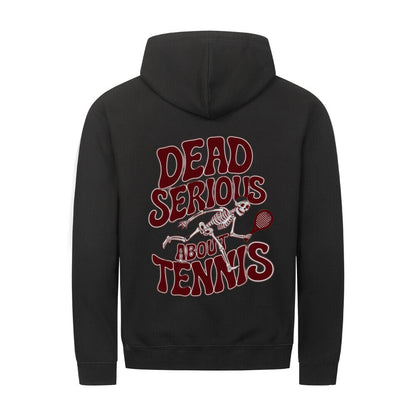 Dead Serious - Classic Zipper Hoodie Unisex - Topspin Squad