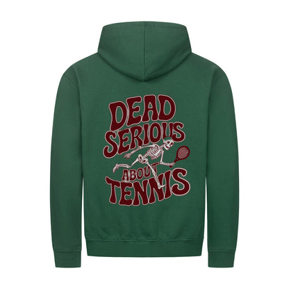 Dead Serious - Classic Zipper Hoodie Unisex - Topspin Squad