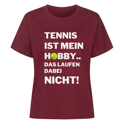 Tennis Ist Mein Hobby... Laufen - Premium T-Shirt Women - Topspin Squad
