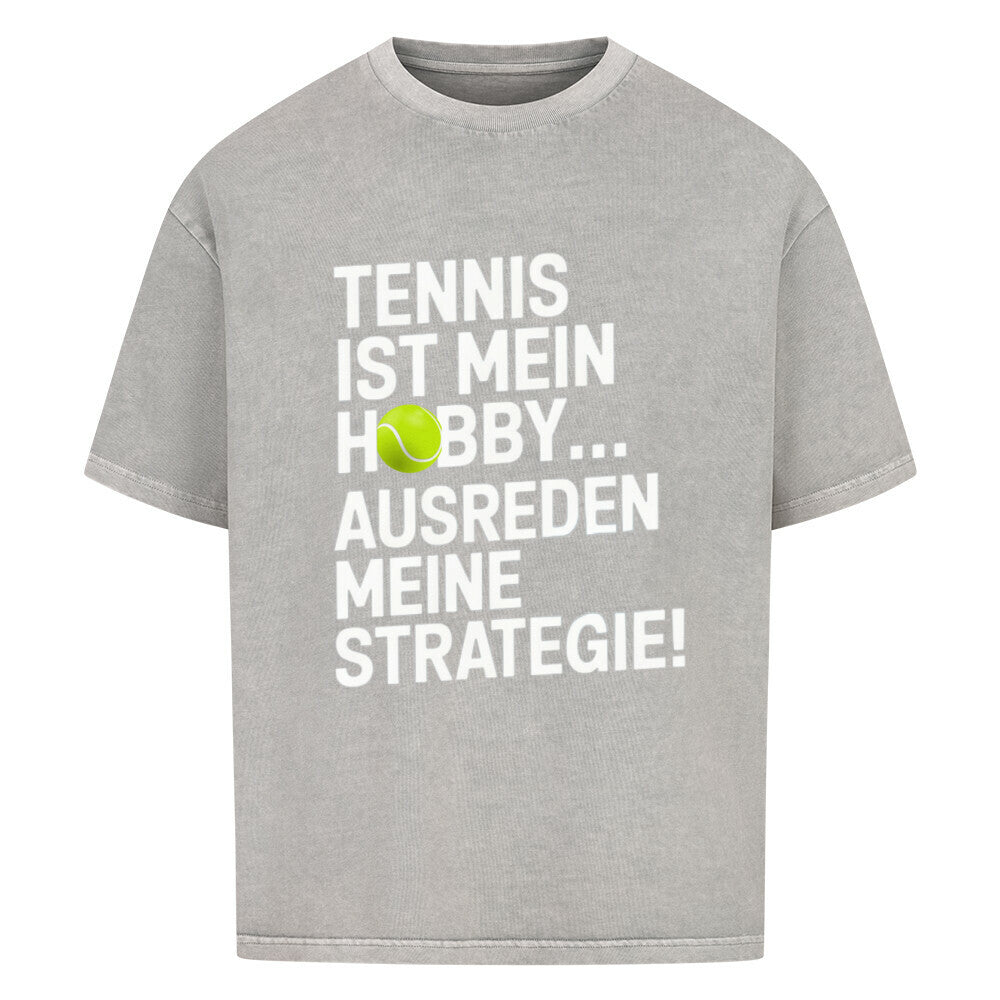 Tennis Ist Mein Hobby... Ausreden - Premium Oversized T-Shirt - Topspin Squad