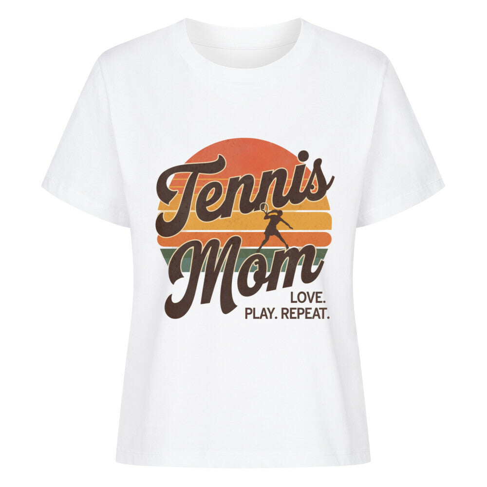 Tennis Mom Sunset - Premium T-Shirt Women - Topspin Squad