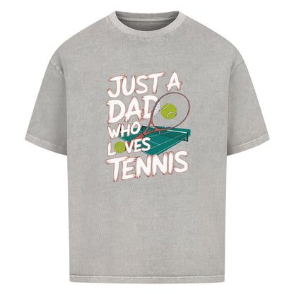 Just A Dad - Premium Oversized T-Shirt - Topspin Squad