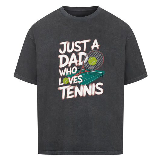 Just A Dad - Premium Oversized T-Shirt - Topspin Squad