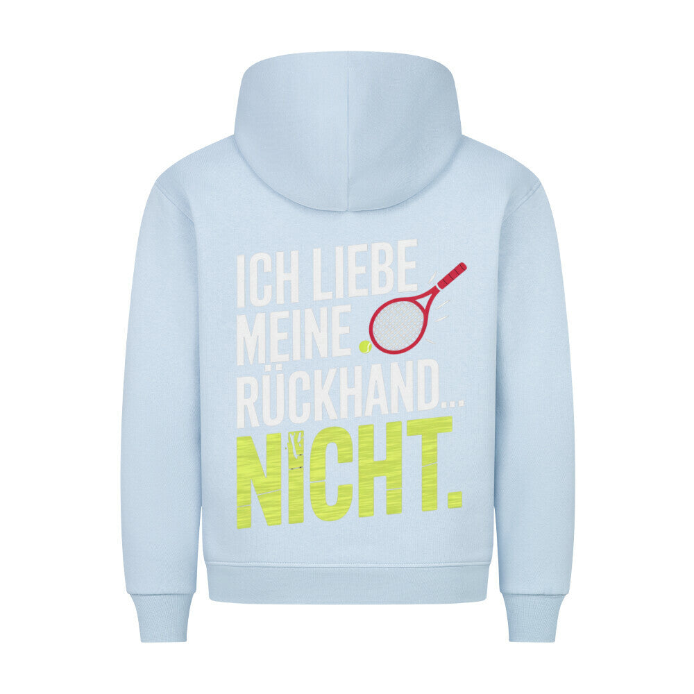 Ich Liebe Meine Rückhand - Premium Hoodie - Topspin Squad